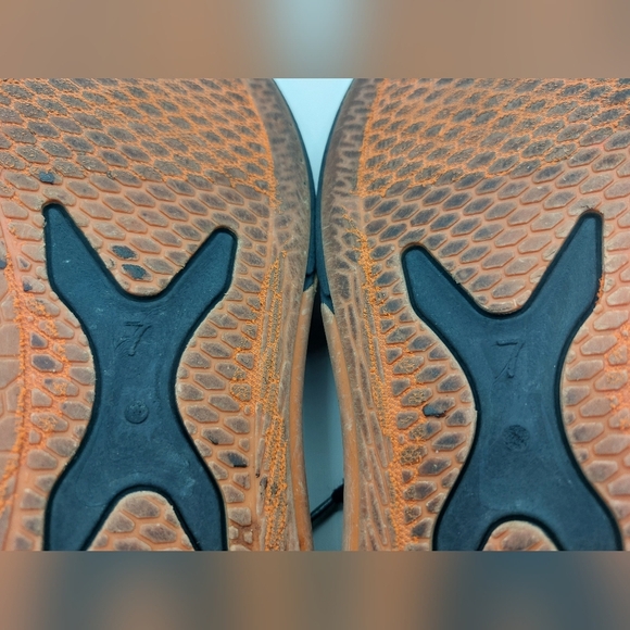 ⭐️5/$25 Orange/Navy Ecko Unltd Shoes Size 7 - Picture 7 of 10